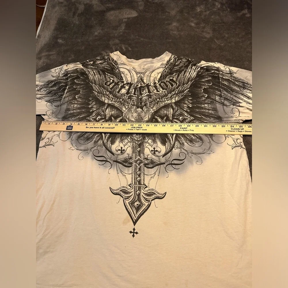 Affliction shirt mens size 3xl xxxl - Picture 5 of 7